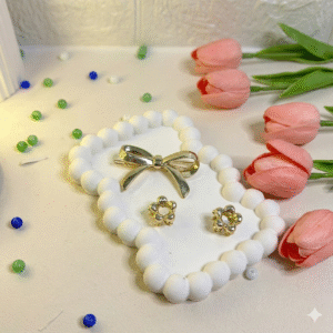 BOW HAIR PIN COMBO (GOLD FINISH)