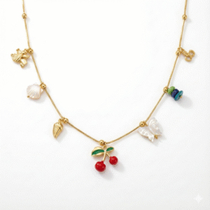 NECKLACE CHERRY PARTY