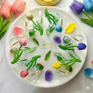 TULIP CLAW CLIP (TRANSPARENT)