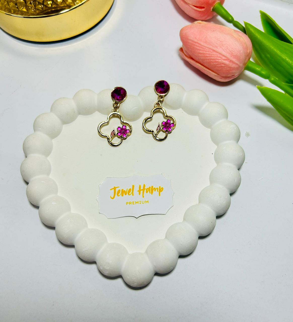 Stud Ear Rings (Design 8) - Image 3