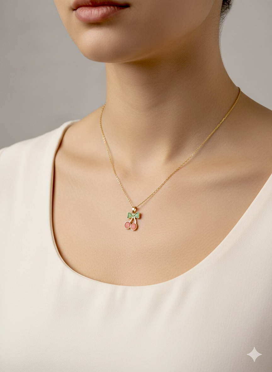 NECKLACE CHERRY - Image 3