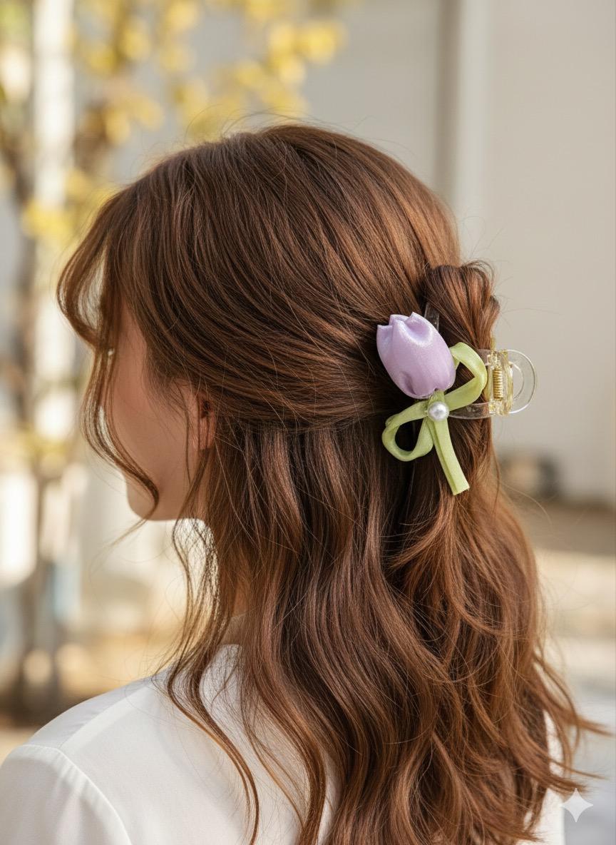 TULIP FLOWER CLIP (PLASTIC) - Image 6