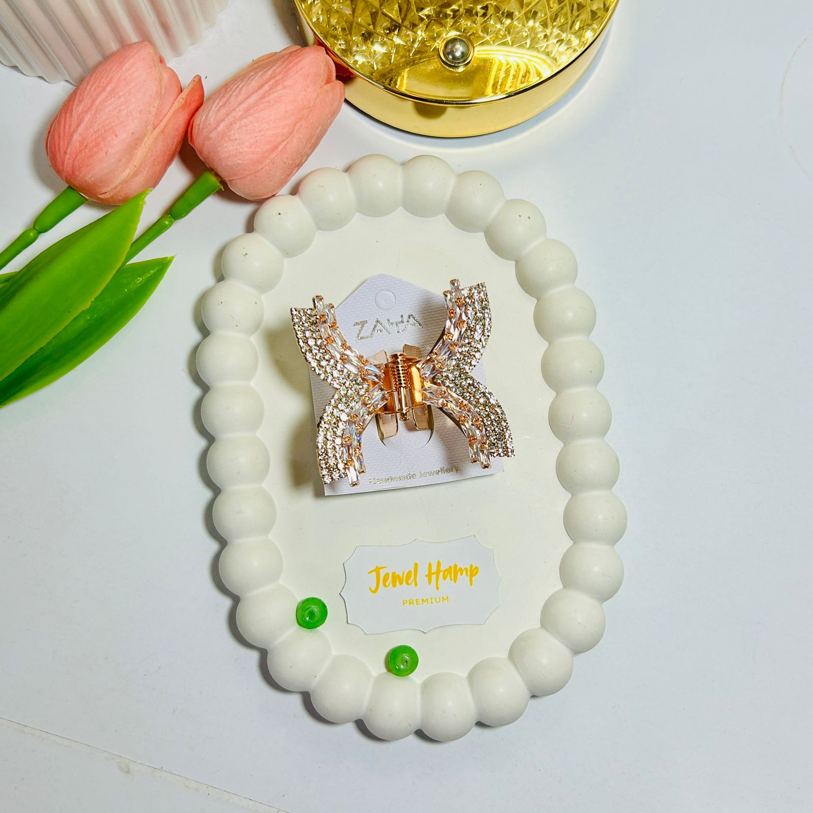 ZAYA METAL CLIP (ROSE GOLD DESIGN 2) - Image 4